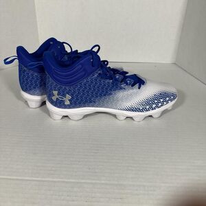 Under Armour Spotlight Franchise 3.0 RM Football Cleats S: 16 Mid-Hi 3026339-400